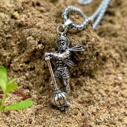 Lord Hanuman Chain With Pendant - Pack of 4 | Buy 1 Get 3 FREE