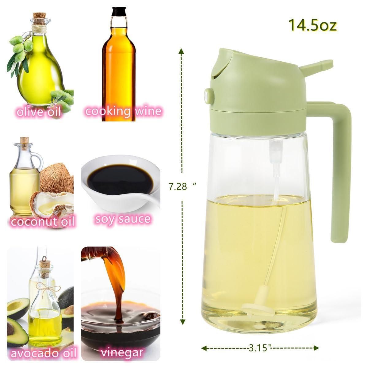 SprayChef™ - Premium GLASS Sprayer Oil Dispenser
