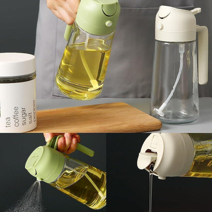 SprayChef™ - Premium GLASS Sprayer Oil Dispenser