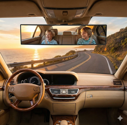 SafeSight™ Panoramic Rearview Mirror - BIG SIZE