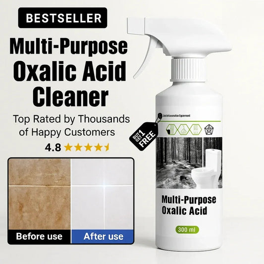 OxaliClean Power Spray - Multi-Purpose Oxalic Acid Stain Removal Spray (Pack of 2) | Buy 1 Get 1 FREE