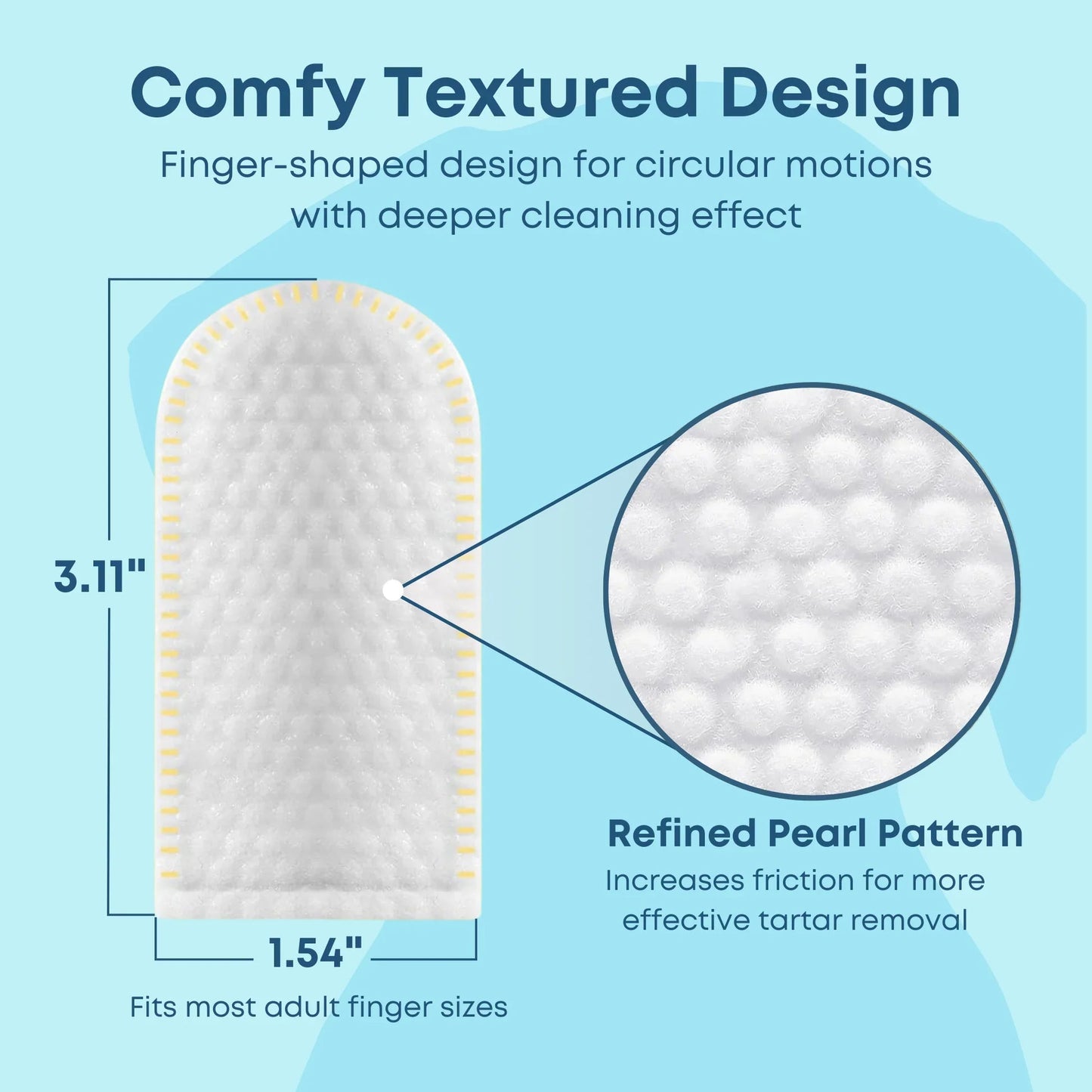 Pet Dental Wipes – Pack of 25 + 25 FREE | Total - 50 Wipes Pack