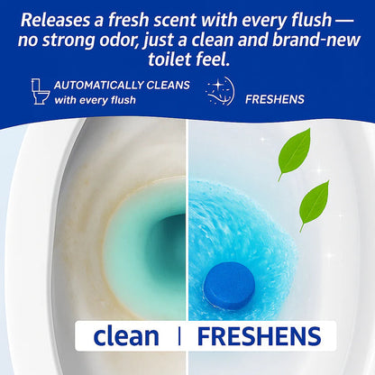FreshFlush Toilet Cleaning Tablets - Pack of 5 + Extra 5 FREE | Buy 1 Get 1 FREE