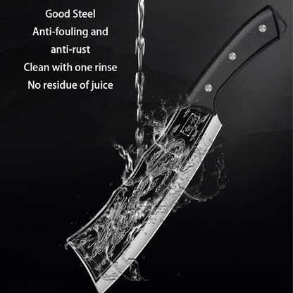 Dragon Black-Steel Katana Cleaver